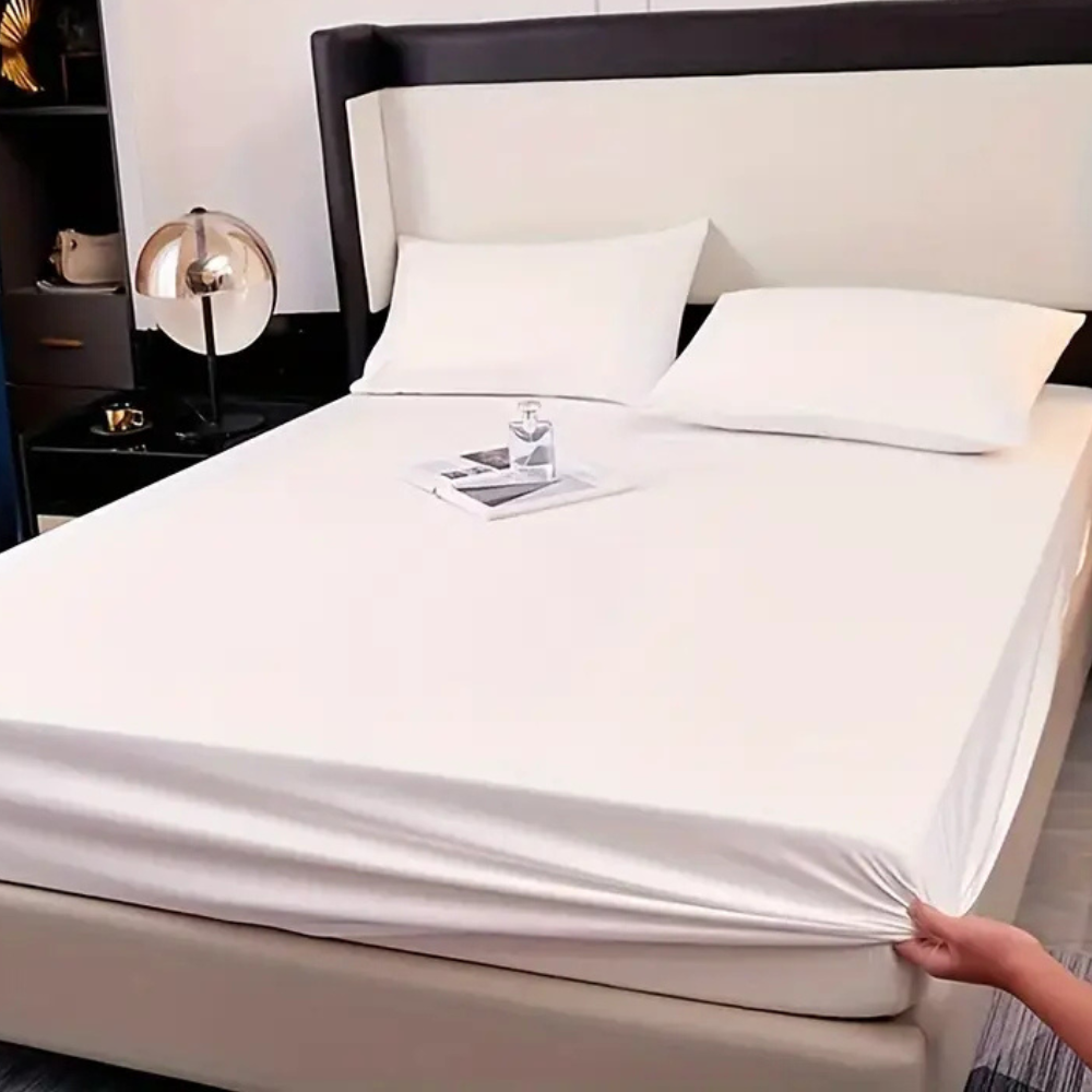 Breathable Mattress Cover | Waterproof Mattress Protector – Soft, Silent, Hypoallergenic Bed Cover