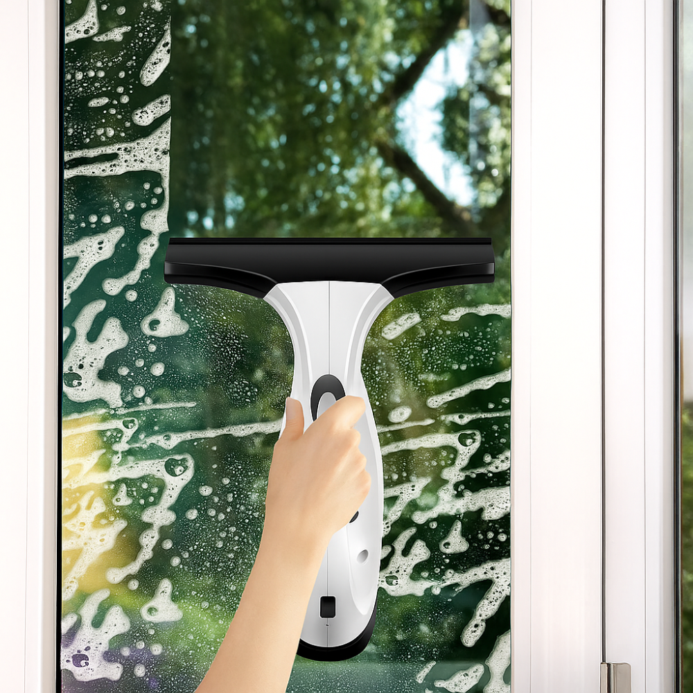 Electric Window Cleaner Pro | Cordless Glass & Window Cleaner for Windows, Mirrors and Showers